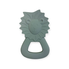 Load image into Gallery viewer, All Silicone Lion Teething Ring
