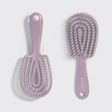 Load image into Gallery viewer, Mini Soft Violet Detangling Flexi Brush
