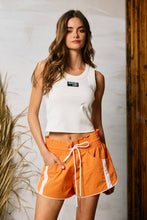 Load image into Gallery viewer, Windbreaker Shorts With Contrast Stripe
