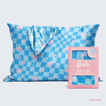 Load image into Gallery viewer, Barbie x kitsch Satin Pillowcase - Malibu Barbie
