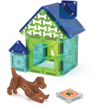 Load image into Gallery viewer, Magna-Tiles Dog House 13-Piece Set
