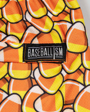 Load image into Gallery viewer, Candy Corn Mesh Shorts - Youth
