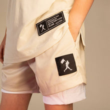 Load image into Gallery viewer, Diamond Air Liner Mesh Training Shorts (Cream) - Youth

