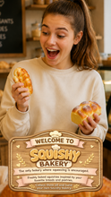 Load image into Gallery viewer, Fun Doh Bakery Slow Rise Squishy Bread Variety - 12/Display
