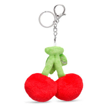 Load image into Gallery viewer, Cherries Charm Clip Bag Buddy
