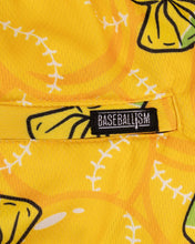 Load image into Gallery viewer, Doubles and Bubbles Diamond Air Youth Mesh Shorts - Banana
