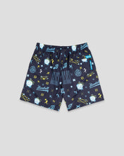 Load image into Gallery viewer, Bat Bros Bad Day Swim Trunks - Youth
