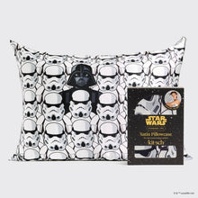 Load image into Gallery viewer, Star Wars™ &amp; Kitsch Satin Pillowcase in Darth Vader &amp; Stormtroopers
