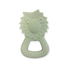 Load image into Gallery viewer, All Silicone Lion Teething Ring
