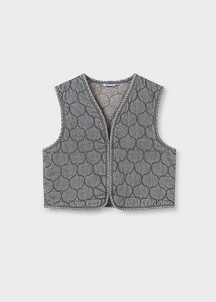 Vest - Denim Padded