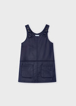 Load image into Gallery viewer, Pinafore - Navy Knit
