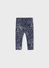 Load image into Gallery viewer, Legging - Blue Flower Print
