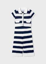 Load image into Gallery viewer, Set - Navy White Knit
