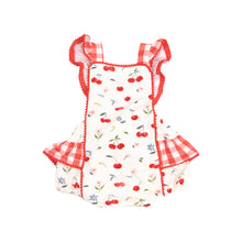 Load image into Gallery viewer, Sunsuit - Watercolor Cherries
