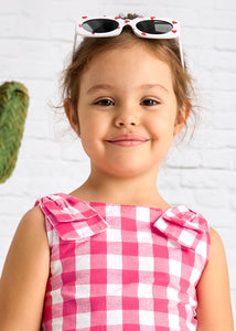 Top - Peplum Pink