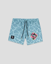Load image into Gallery viewer, Shark Attack Cage Trunks (Clear Water) - Youth
