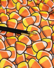 Load image into Gallery viewer, Candy Corn Mesh Shorts - Youth
