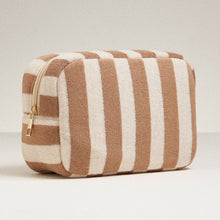 Load image into Gallery viewer, Terry Fabric Striped Multi-Purpose Pouch
