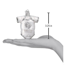 Load image into Gallery viewer, White Baby Onesie Ornament
