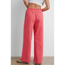 Load image into Gallery viewer, Drawstring Check Pants
