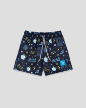 Load image into Gallery viewer, Bat Bros Bad Day Swim Trunks - Youth
