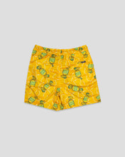 Load image into Gallery viewer, Doubles and Bubbles Diamond Air Youth Mesh Shorts - Banana
