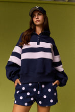 Load image into Gallery viewer, Lottie Stripe Rugby Pullover

