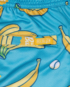 Peelin Good (Banana) Diamond Air Mesh Shorts - Youth