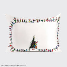 Load image into Gallery viewer, The Grinch x Kitsch Satin Pillowcase in Whoville
