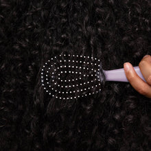 Load image into Gallery viewer, Mini Soft Violet Detangling Flexi Brush
