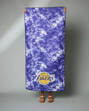 Load image into Gallery viewer, Lakers Flash Beach Towel
