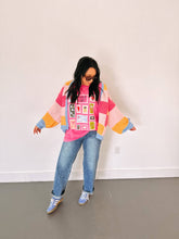 Load image into Gallery viewer, Stamped with love graphic tee - pink
