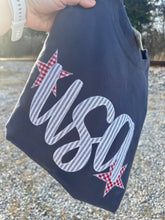 Load image into Gallery viewer, Denim USA Patriotic 4th of July Short Sleeve

