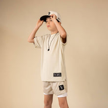 Load image into Gallery viewer, Diamond Flex Lite Oversized Training Tee (Cream) - Youth
